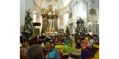 Aussendung der Sternsinger im Hohen Dom zu Fulda (Foto: Karl-Franz Thiede)